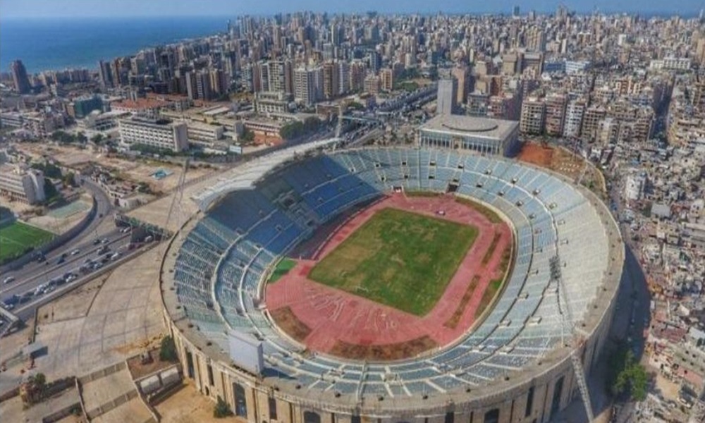 مصر تتعهّد بتأهيل ملعب مدينة الرئيس كميل شمعون الرياضية في بيروت