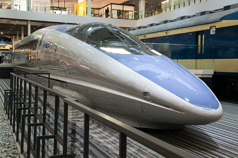 ثعبان يوقف القطار السريع في اليابان!